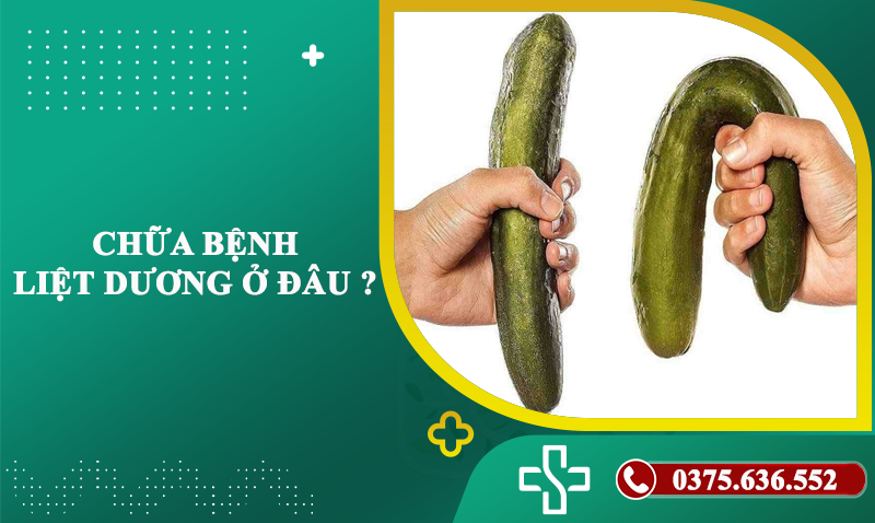 bệnh liệt dương chữa  ở đâu
