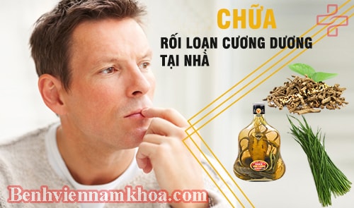 chữa rối loạn cương dương tại nhà