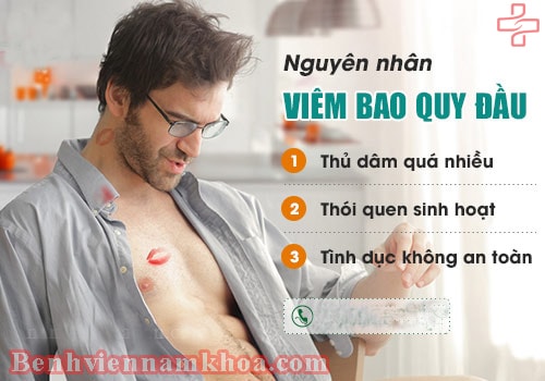 Nguyên nhân, triệu chứng viêm bao quy đầu ở nam giới