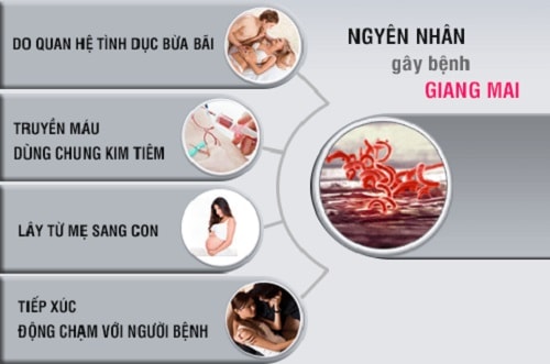 Con đường lây nhiễm bệnh giang mai