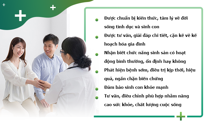 khám sức khỏe sinh sản