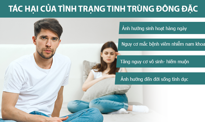 NHỮNG HIỂM HỌA KHÔN LƯỜNG TỪ TÌNH TRẠNG TINH TRÙNG ĐÔNG ĐẶC Ở NAM GIỚI