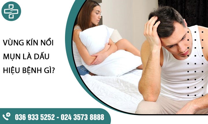 VÙNG KÍN NỔI MỤN LÀ DẤU HIỆU CỦA1 SỐ BỆNH?