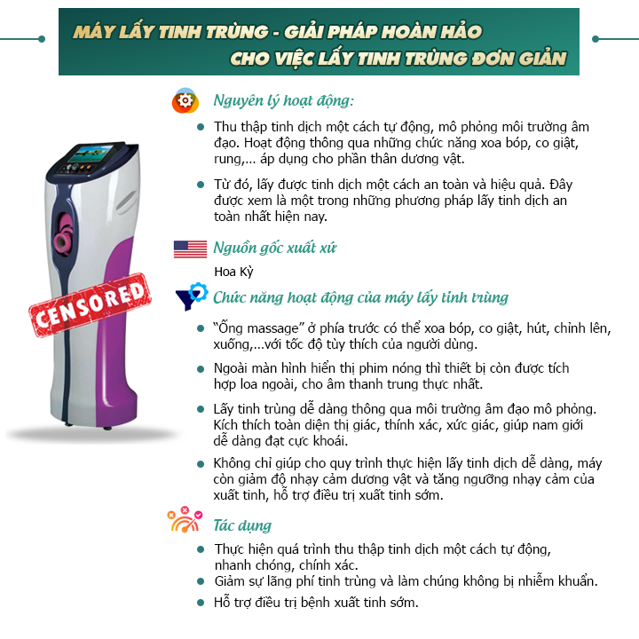máy lấy tinh trùng