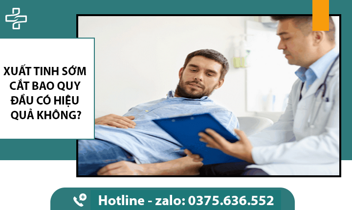 xuất tinh sớm cắt bao quy đầu khỏi không ?