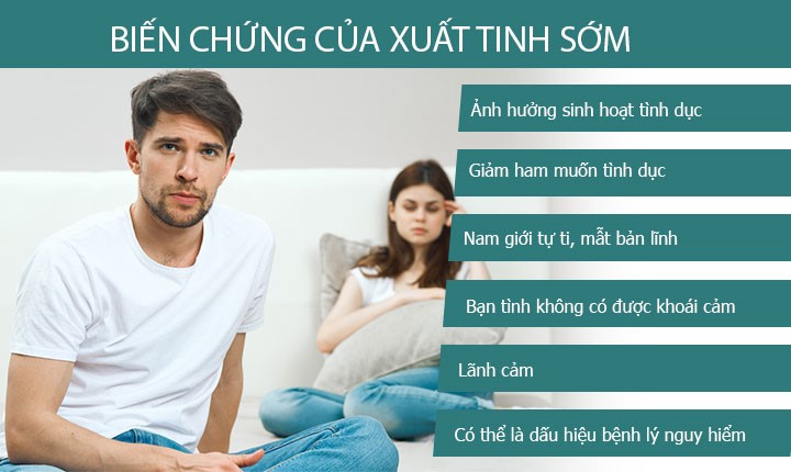 Những tác hại của xuất tinh sớm Những tác hại của xuất tinh sớm