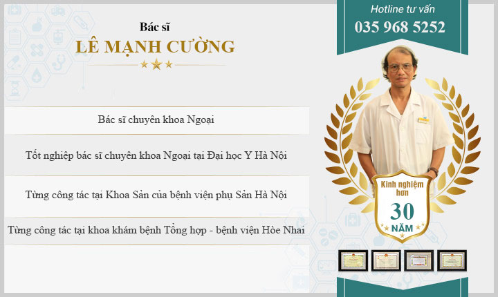 Bác sĩ Lê Mạnh Cường