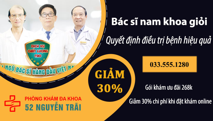 [Top 3] Bác sỹ nam khoa giỏi tại Hà Nội nam giới cần phải biết