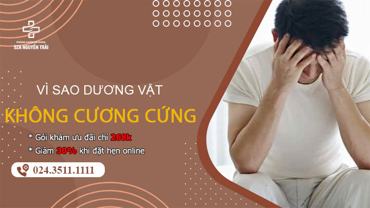 Đi tìm nguyên nhân vì sao dương vật không cương cứng được?