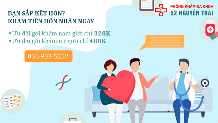 Trọn gói khám sức khỏe tiền hôn nhân ở đâu Hà Nội?