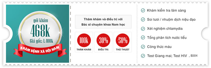 gói khám tầm soát bệnh xã hội
