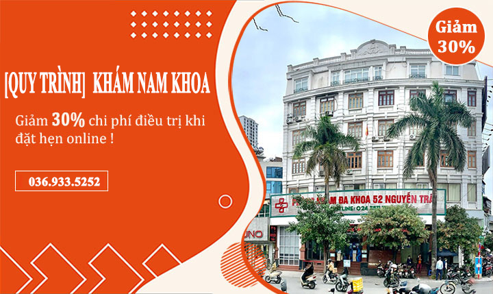 Quy trình khám nam khoa gồm khám những gì?