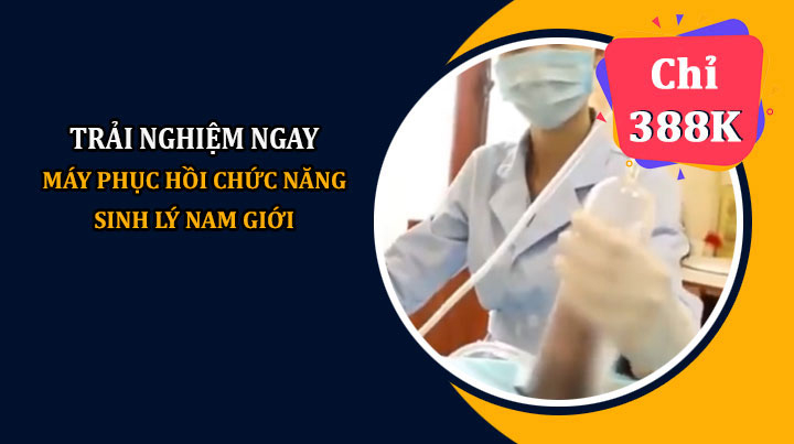 trải nghiệm máy phục hồi sinh lý nam