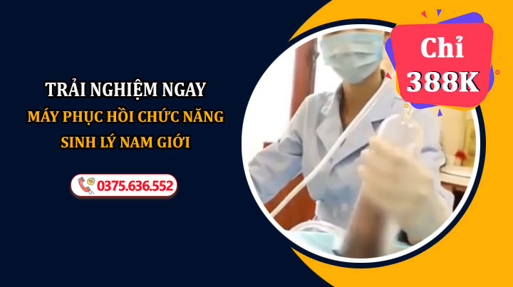 Trải nghiệm máy phục hồi chức nắng sinh lý