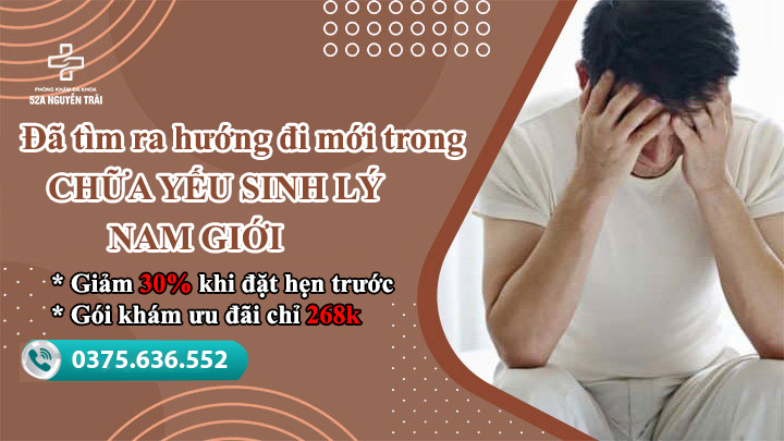 Yếu sinh lý nam giới