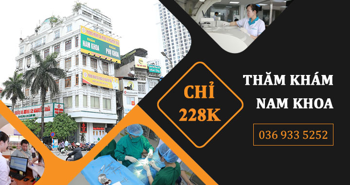 Bảng giá khám nam khoa bao nhiêu tiền - Ưu đãi gói khám nam khoa chỉ 228K