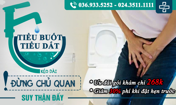 Bệnh tiểu rắt tiểu buốt điều trị như thế nào hiệu quả nhất?