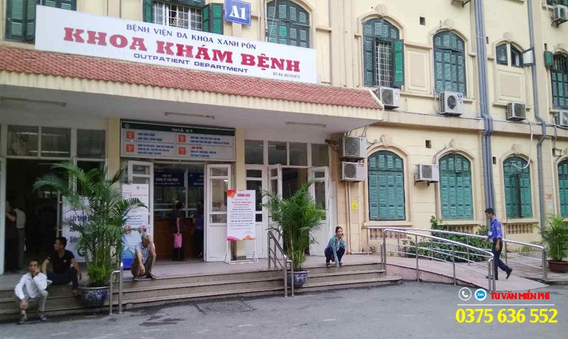 chữa biêm bao quy đầu tại bệnh viện xanh pôn