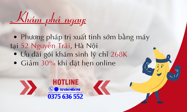 Chi phí chữa xuất tinh sớm bao nhiêu tiền