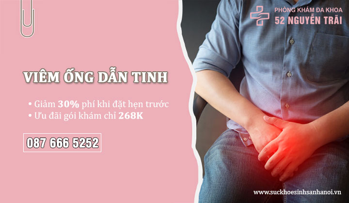 Cảnh giác với biến chứng bệnh viêm ống dẫn tinh