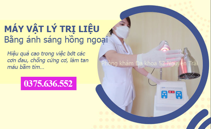 Máy vật lí trị liệu bằng ánh sáng hồng ngoại