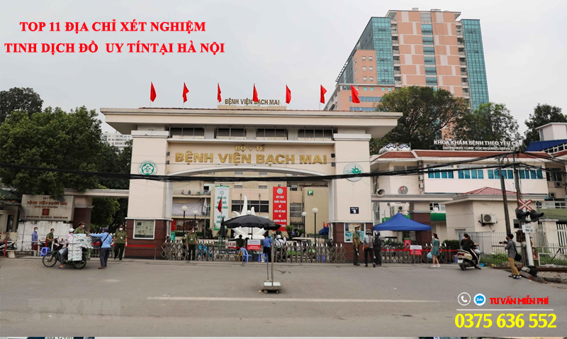 xét nghiệm tinh dịch đồ tại bệnh viện bạch mai