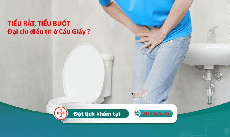 Điều trị tiểu buốt tiểu rắt ở cầu giấy