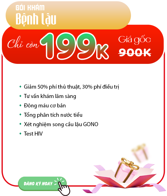 Gói khám bệnh lậu 199k