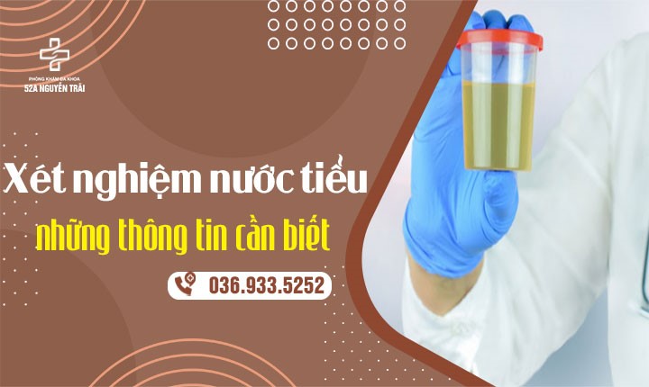 Xét nghiệm nước tiểu – Những thông tin cần nắm rõ